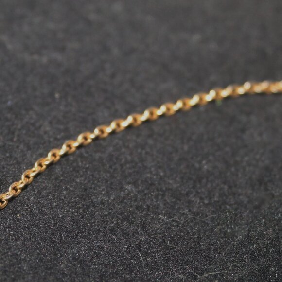 Mixed Media Multi Silver Gold Tone Chain Pewter Bee Necklace Designer B in Heart - Picture 8 of 9